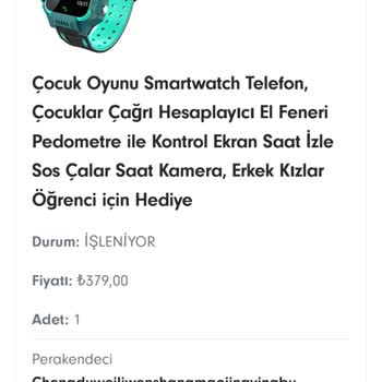 Fruugo Sitesi Üzerinden Saat Aldım