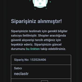 Neclastr Sipariş Gecikmesi Ve Bilgi Yetersizliği