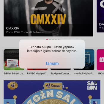 Passolig Giriş Yapamıyorum Hata Oluştu Yazıyor