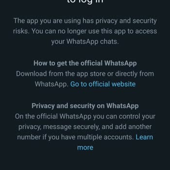 Whatsapp Aero Resmi WhatsApp Uygulamasına Geçiş Zorunluluğu Ve Müşteri Tepkisi