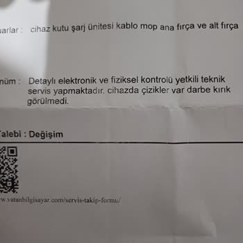 Xiaomi Teknik Servis Genpa Xiaomi Robotumun Ön Tekerleğini Kırdı