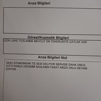 Xiaomi Teknik Servis Genpa Xiaomi Robotumun Ön Tekerleğini Kırdı