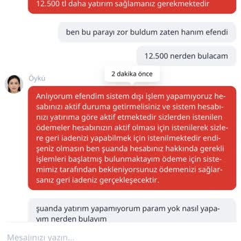 Marsbahis Müşteri Hizmetleri Mağduriyeti Ve Yatırım Karmaşası