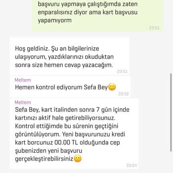 7 Gün İçinde Açabilirsin Denilip Kredi Kartımı Kapatan Enpara