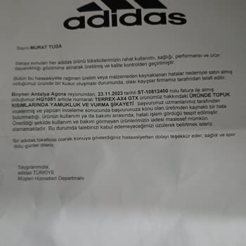 Boyner Den Aldığım Adidas Ayakkabı Hatası