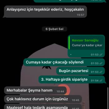 Kevser Sarıoğlu'ndan Alışverişte Yaşanan Gecikme