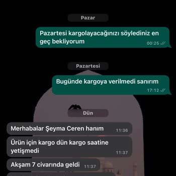 Kevser Sarıoğlu'ndan Alışverişte Yaşanan Gecikme
