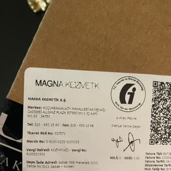 Beymen'den Parfüm Siparişim Magna Kozmetikten Orijinal Gelmedi.