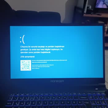 Monster Notebook Mavi Ekran Hatası