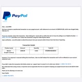 PayPal Gönderilen Mail Hakkında