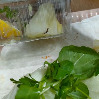 Komagene Çiğköfte, Göbek Salata Paketi İçinden Çıkan Siyah Böcek