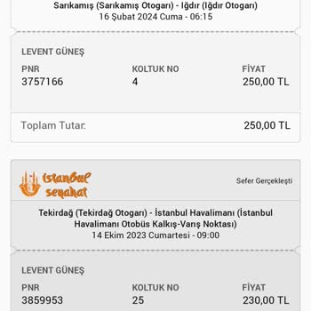 Aras Turizm Aras Seyahatin Yaşattığı Durum