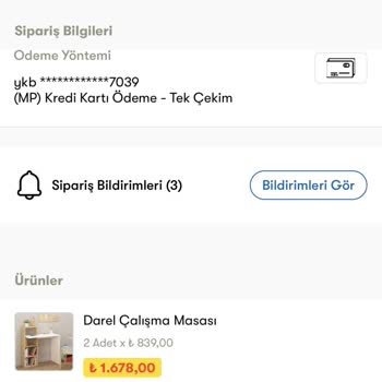 Cepte Şok İade Edilmeyen Para Ve Eksik Gelen Ürün