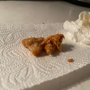 Gedik Piliç Gedik Yaprak Döner İçinden Organ Çıktı