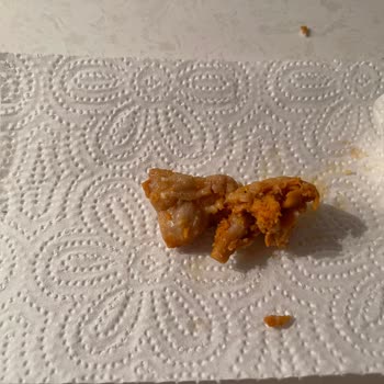 Gedik Piliç Gedik Yaprak Döner İçinden Organ Çıktı