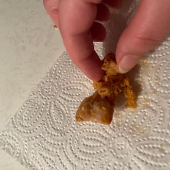 Gedik Piliç Gedik Yaprak Döner İçinden Organ Çıktı