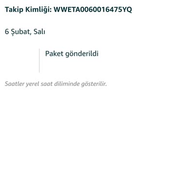 We World Express Hareketsiz Bekleyen Kargo