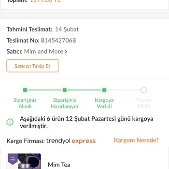 Trendyol Express Ürünüm Kayboldu Bir Haftadır Ürünlerim Gelmedi Ve Kimse Bilgi Vermiyor