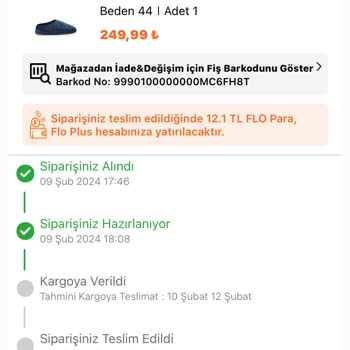 FLO Ayakkabı FLO Kargolanamayan Ürünler
