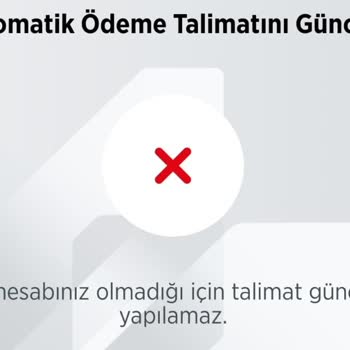 Ziraat Bankası Ziraat Otomatik Ödeme Kaydedemiyorum.