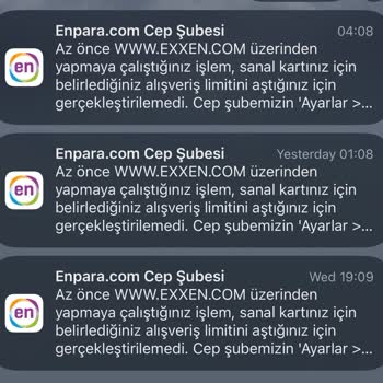 Exxen Kredi Kartı Limitinizi Pasife Almak Zorunda Bırakabilir