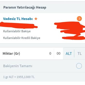 Halkbank Altın Hesabı Makas Aralığı