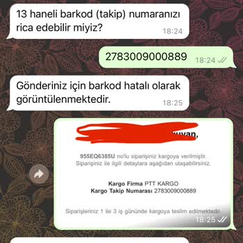 Ahlatcı Kuyumculuk Ahlatçı Kuyumculuk Sahte Kargo Takip Numarası Şoku