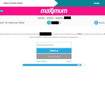 İş Bankası Online Vergi Borcu Ödeme Hatası