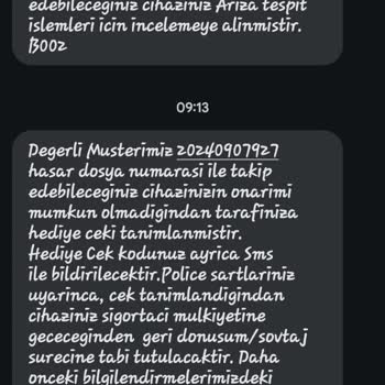 Gulf Sigorta Bozulan Televizyonu Onarmıyor Yenisini De Vermiyor