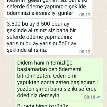 Didem Temizlik Hizmet Eksikliği Ve İletişim Problemleri