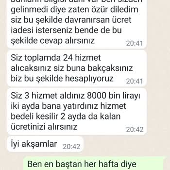 Didem Temizlik Hizmet Eksikliği Ve İletişim Problemleri