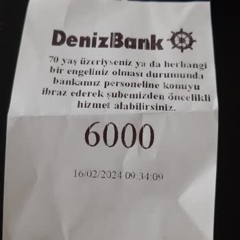 Denizbank Vadeli Hesap Açmıyor