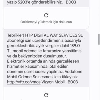 Vodafone Htp Digital Way Services Özel Uygulama Aboneliği