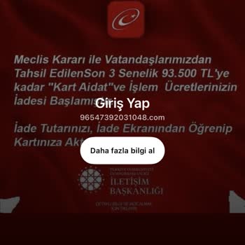 E-Devlet (Turkiye.gov.tr) Instagram'da Çıkan E Devlet/Kart Aidatı İadesi   !