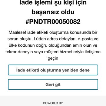 Pandora Mücevher Pandora İade Sorunu