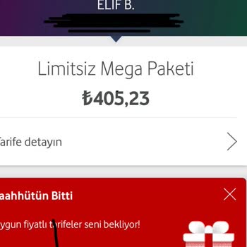 Vodafone Limitsiz Mega Paketi Otomatik Yenileme