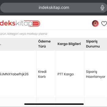 İndeks Kitap Kitaplarım 10 Gündür Gönderilmiyor