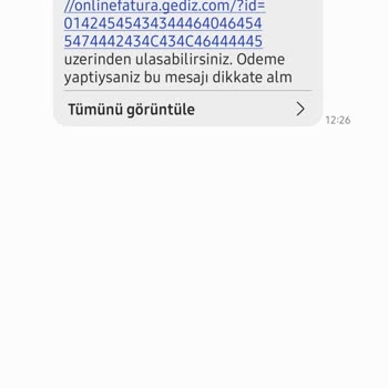 Gediz Elektrik Perakende Gediz Den Gelen Hattın Eski Sahibine Ait Fatura