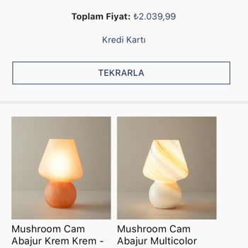 English Home Yanlış Gelen Ürün Değişimi