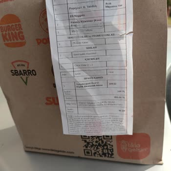 Antares Popeyes'de Yaşanan Sipariş Hayal Kırıklığı