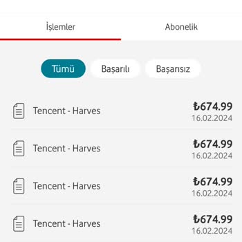 Vodafone Pay Haberim Olmadan Para Çekilmiş