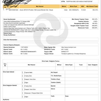 Arzum Mikser Aparatı Tehlikesi Ve Garanti Sorunu