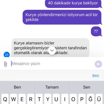 Getir Siparişimi Getirmiyor Kimse İlgilenmiyor