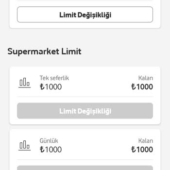 Her Şey Yanımda Mobil Ödeme Limitim Olmasına Rağmen Kullanamıyorum
