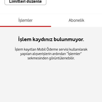 Her Şey Yanımda Mobil Ödeme Limitim Olmasına Rağmen Kullanamıyorum