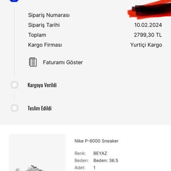 Sneaks Up Günlerdir Ürünümü Göndermiyor