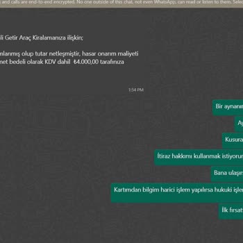 Getir Araç Tamirat Ücreti