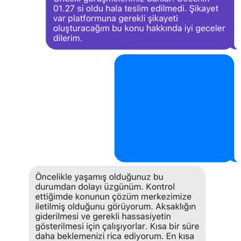 Getir Eksik Ürün Getirip Mağdur Ediyor