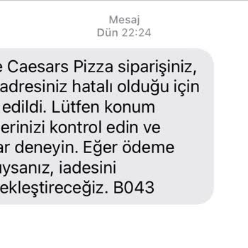 Yemeksepeti Şikayetim Var