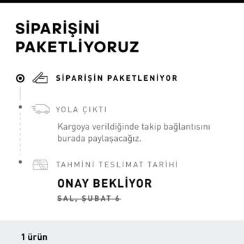 adidas 20 Gündür Kargo Bekliyorum